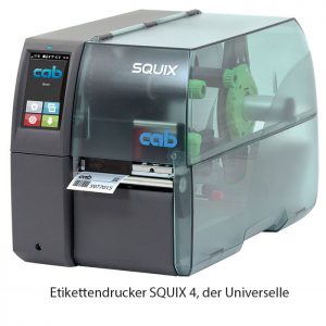 Barcode Etikettendrucker cab Squix4