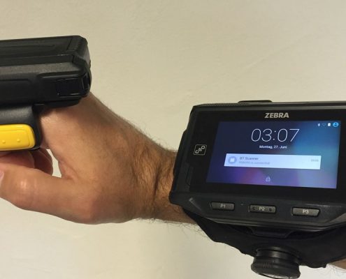 Ringscanner in Kombination mit Wearable Computer