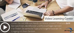 Video Tutorial Center für Barcodeprodukte
