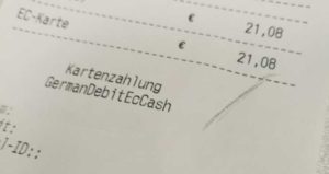 Kassenbon