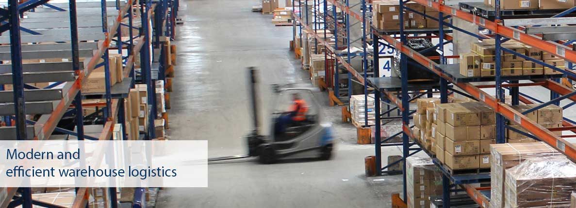 Modern and efficient warehouse logistics