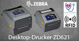 Desktop Etikettendrucker Zebra ZD621