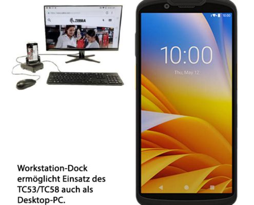 Workstation Dock ermöglicht Einsatz auch als Desktop PC