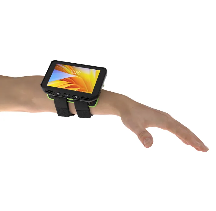 Zebra WT5400 Produkt mit Kletthalterung am Arm