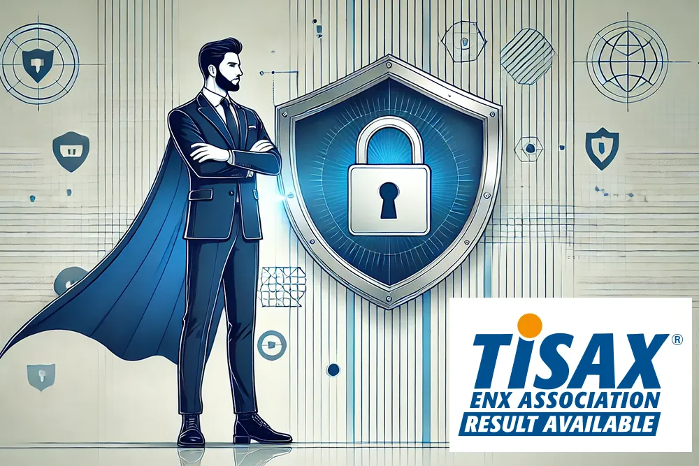Integer Solutions erhält TISAX Zertifizierung, welche die erfolgreiche Einhaltung hoher IT-Sicherheitsstandards gemäß dem TISAX®-Anforderungsprofil im Automobilbereich dokumentiert.