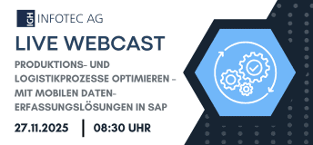 IGH Webcast am 27.11.2025 um 08:30 Uhr, jetzt anmelden und mehr über Produktions- und Logistikprozesse mit mobilen Datenerfassungslösungen erfahren.