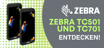 Jetzt die neue Gerätegeneration von Zebra entdecken. TC501 und TC701!