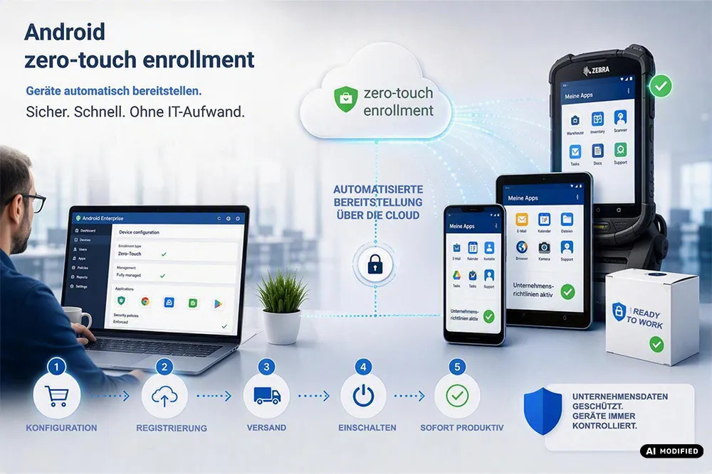 Zero-touch-enrollment zero-touch enrollment von Android